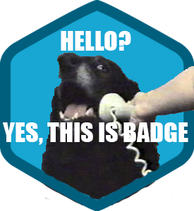 Meme Hacker Badge